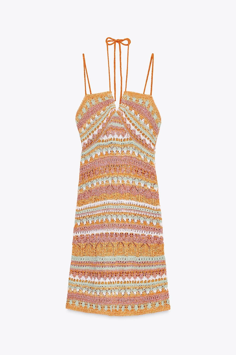 KNIT MINI DRESS