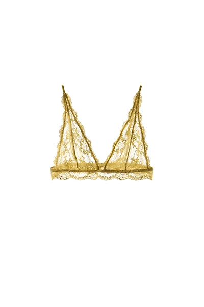 LACE TRIANGLE BRA