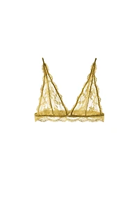 LACE TRIANGLE BRA