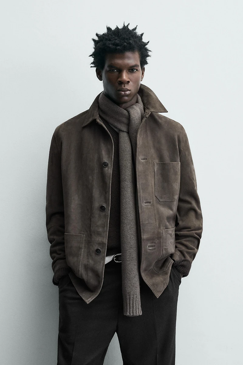 LIMITED EDITION SUEDE LEATHER JACKET