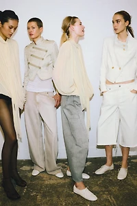 ZW COLLECTION LIMITED EDITION JACQUARD CROPPED JACKET