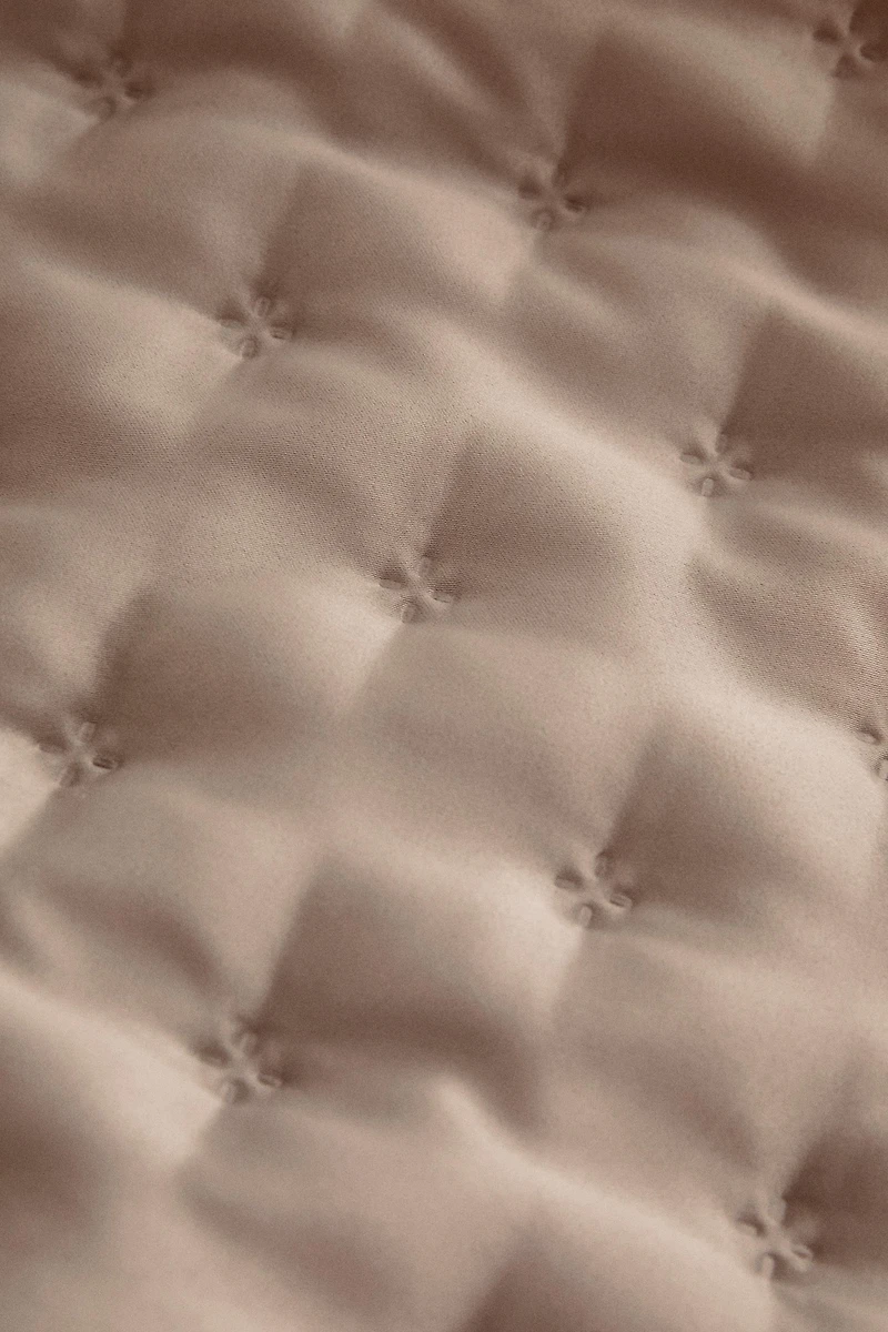 ÉDREDON SATIN UNI NŒUDS