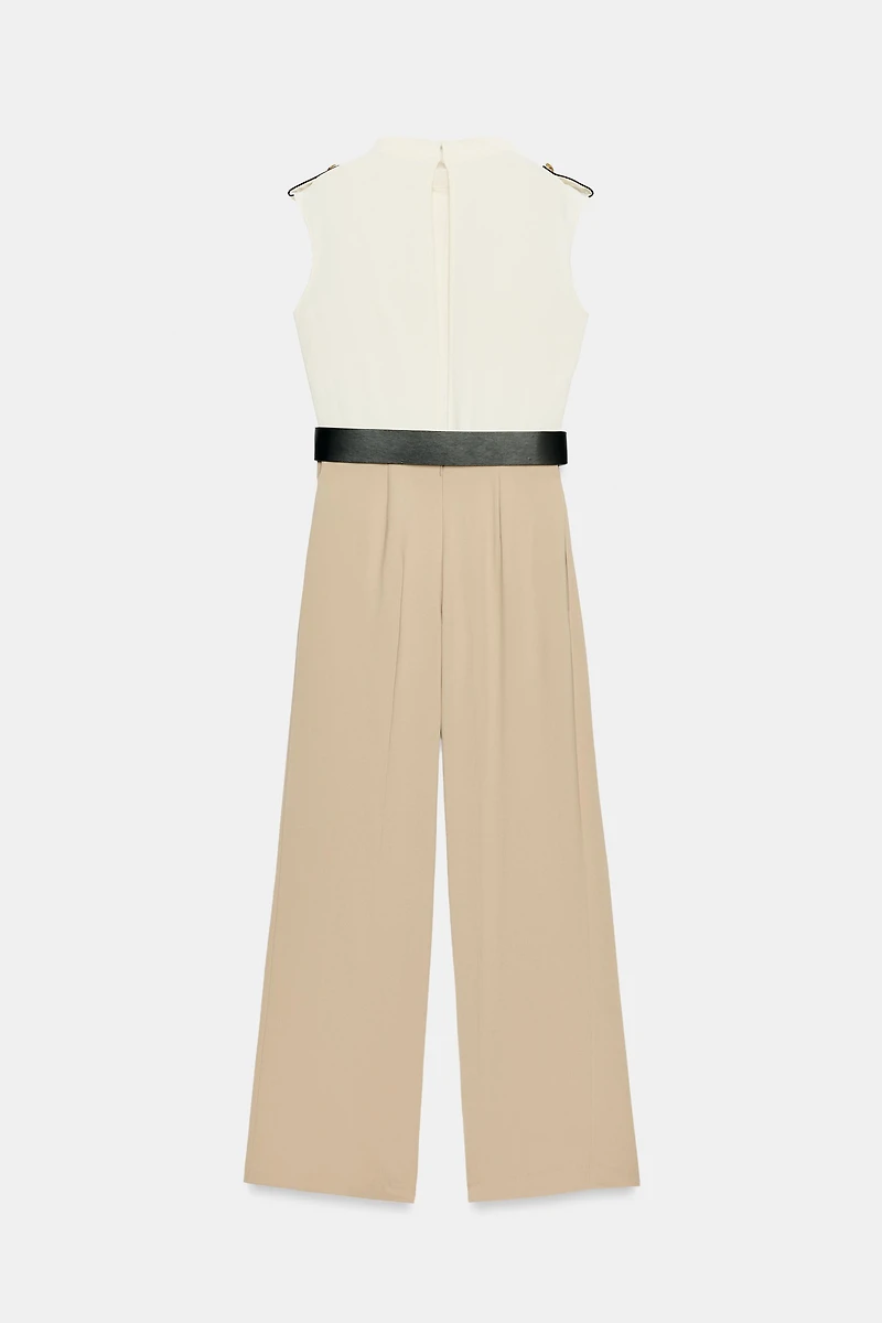 BELTED JUMPSUIT
