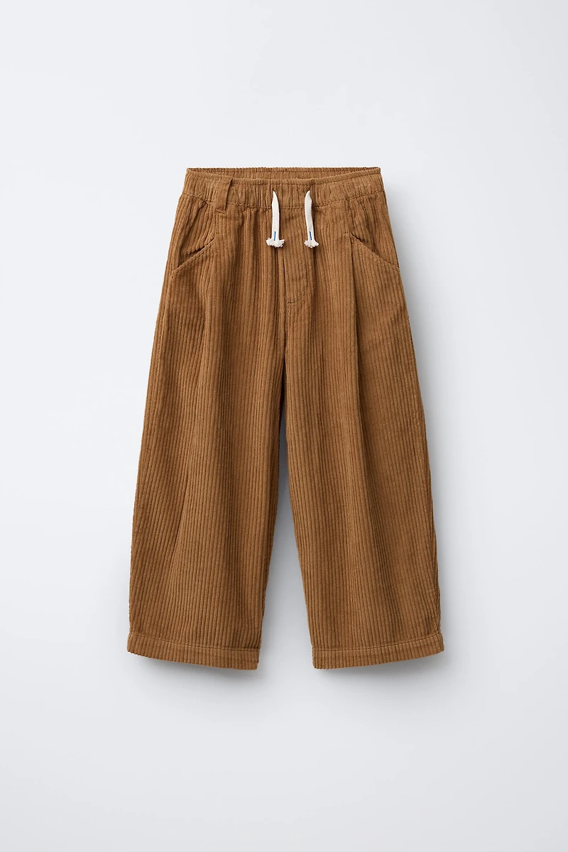 CORDUROY BAGGY PANTS