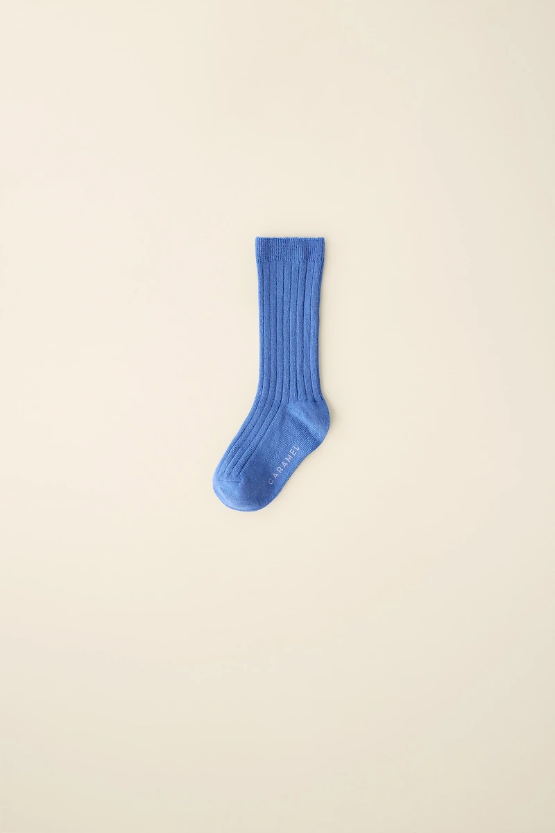 RIBBED LONG SOCKS CREATED BY CARAMEL LONDON X ZARA