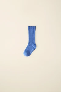 RIBBED LONG SOCKS CREATED BY CARAMEL LONDON X ZARA