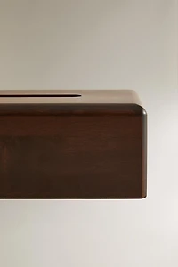 BOÎTE À MOUCHOIRS EN BOIS