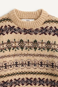 GRECA PRINT KNIT JUMPER LIMITED EDITION
