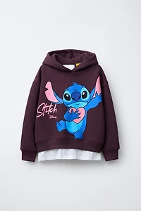CONTRASTING LILO & STITCH © DISNEY HOODIE