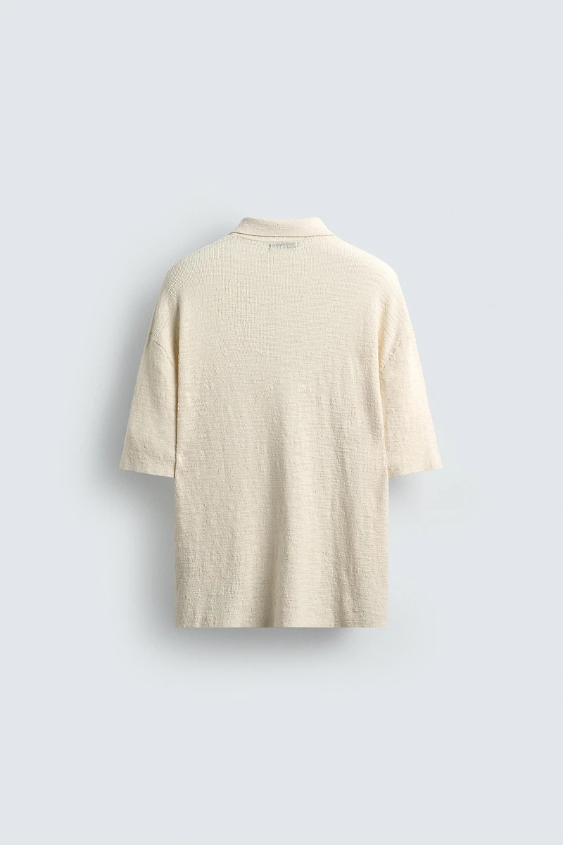 CHEMISE EN MAILLE IRRÉGULIÈRE