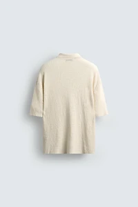 CHEMISE EN MAILLE IRRÉGULIÈRE