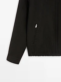 Blouson réversible lin