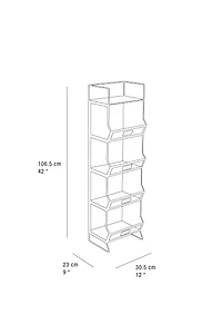STORAGE UNIT WITH SHELVES