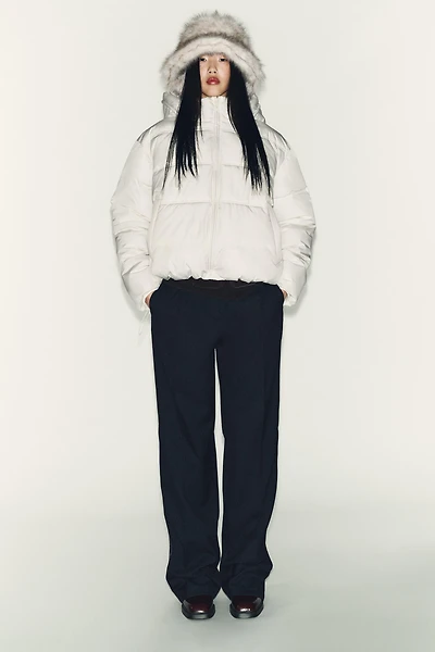 SHORT WATER REPELLENT WINDPROOF HOODIE ANORAK