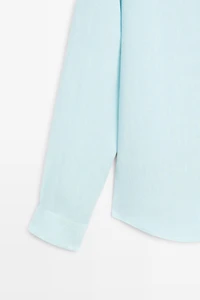 100% linen regular fit shirt