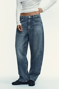 JEAN TRF BAGGY BALLON TAILLE MI-HAUTE