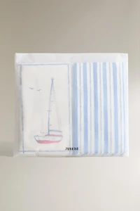 SET OF BOAT PAPER NAPKINS (30 UNITS)