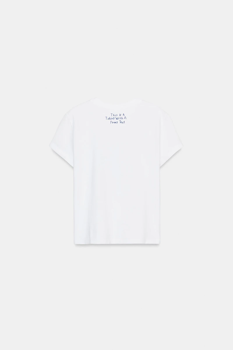 T-SHIRT À INSCRIPTION