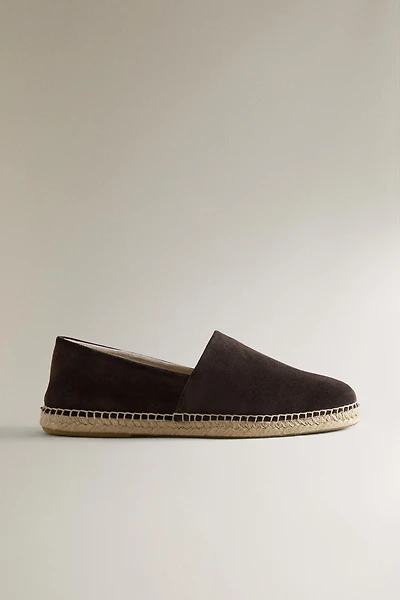 LEATHER ESPADRILLES