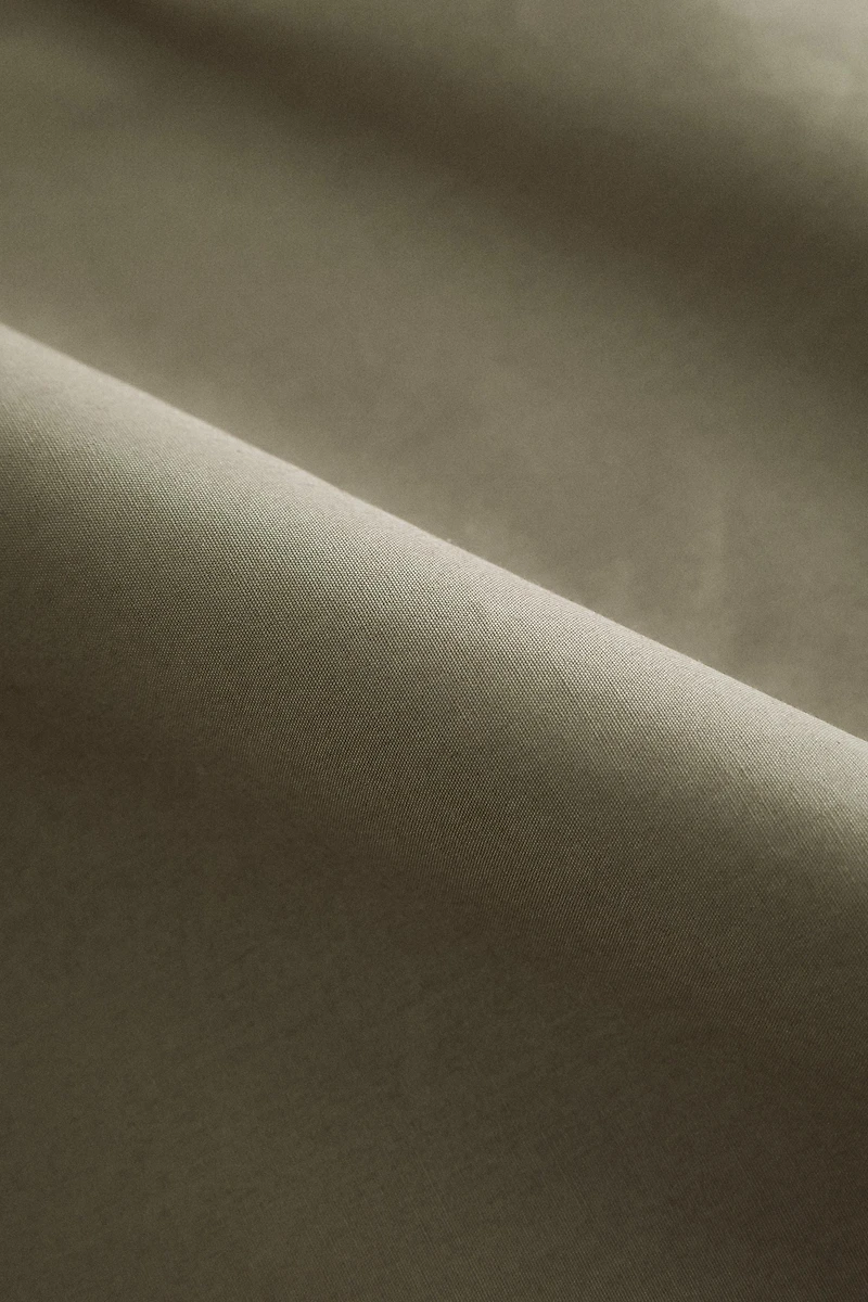 PERCALE FITTED SHEET | 40 CM HIGH (300 THREAD COUNT)