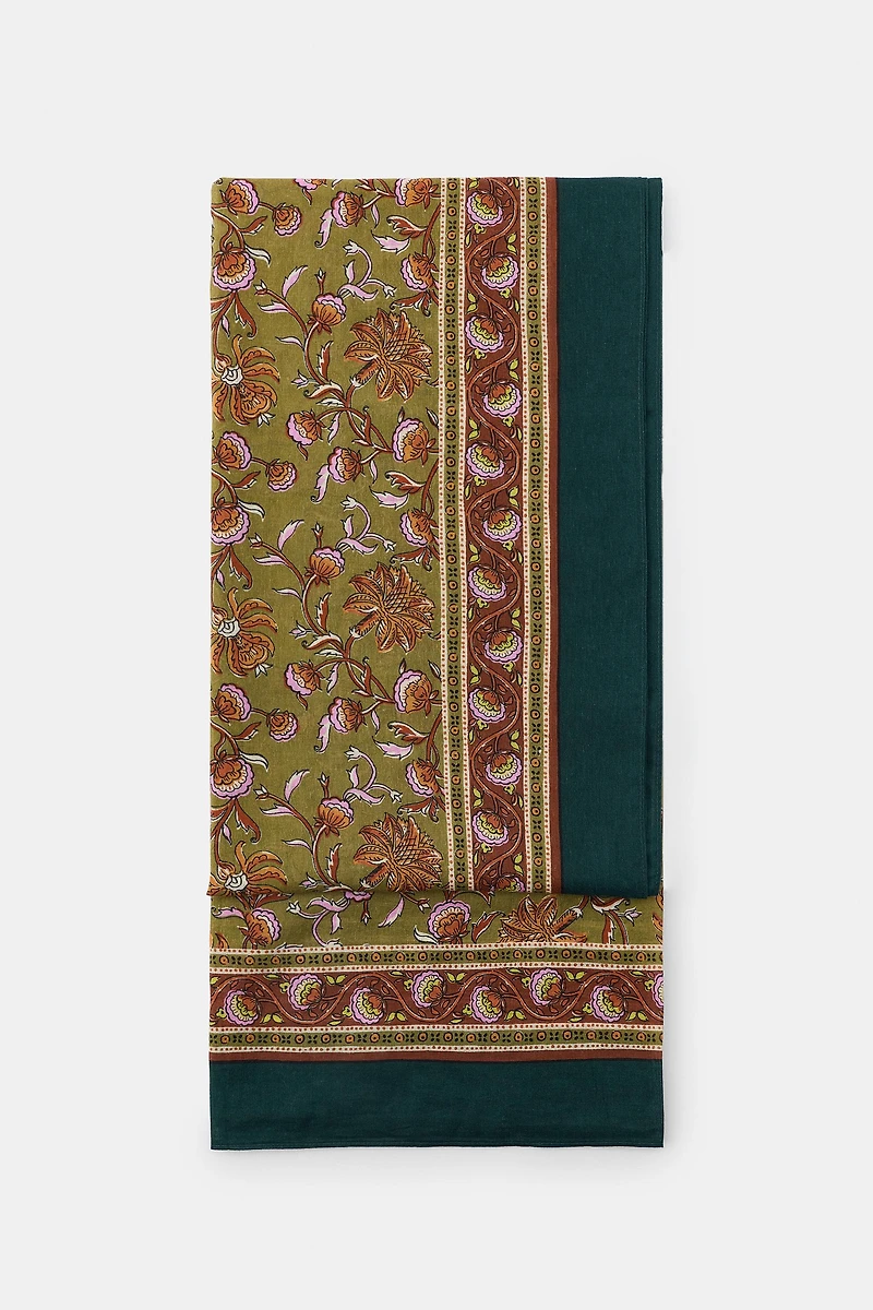 FLORAL PRINT SCARF