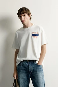 RELAXED FIT EMBROIDERED T-SHIRT