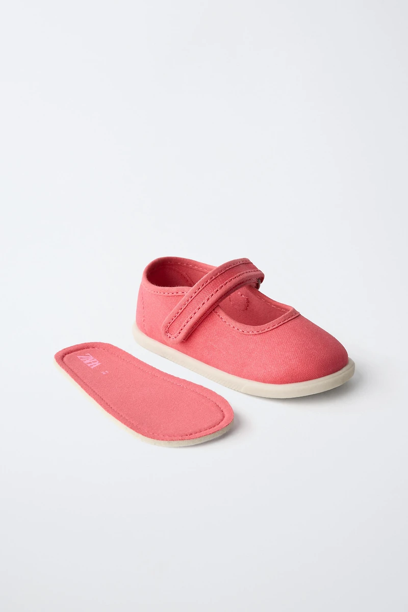 BAREFOOT COTTON MARY JANES