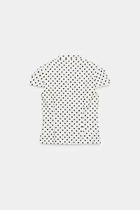 POLKA DOT POPLIN POCKET TOP