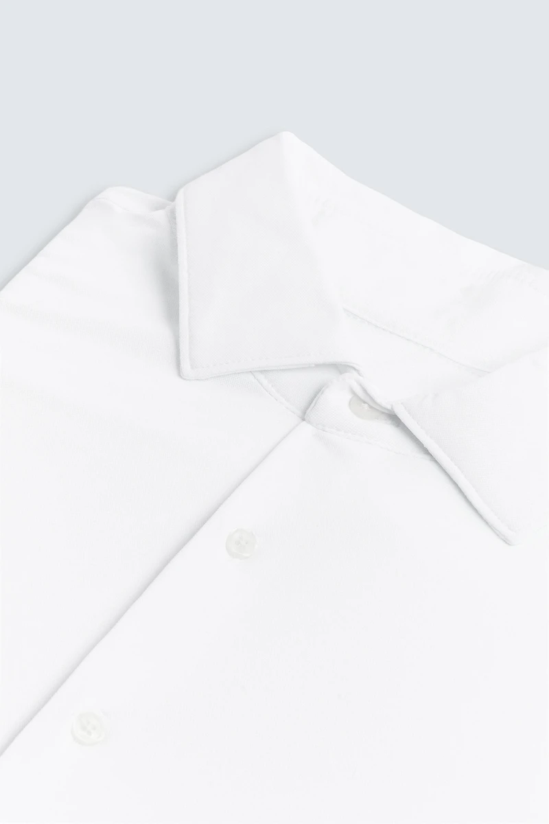 CHEMISE ÉLASTIQUE TEXTURÉE