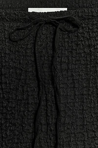 TEXTURED MIDI SKIRT