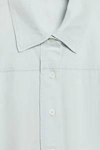 FLOWY SHORT SLEEVE SHIRT