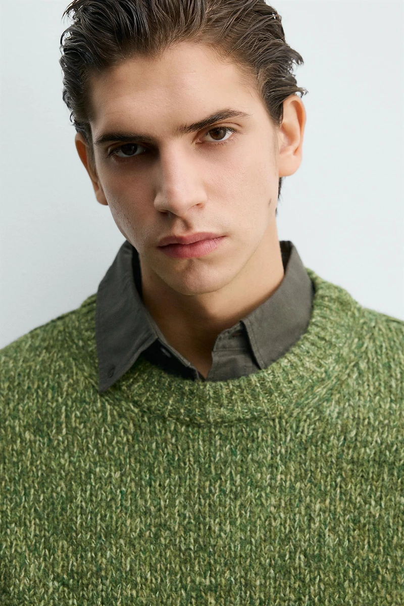 CABLE KNIT VOLUME JUMPER