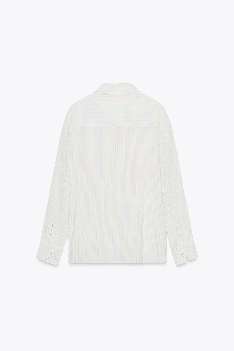 CHEMISE FROISSÉE RAYURES ZW COLLECTION