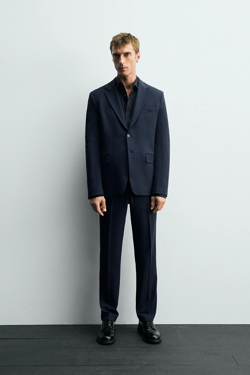 SLIM FIT SUIT PANTS