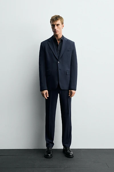 SLIM FIT SUIT PANTS