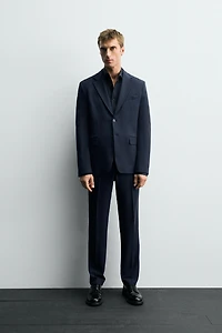 SLIM FIT SUIT PANTS