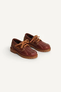 LEATHER BOAT SHOES LIMITED EDITION