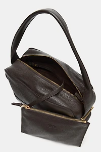 LEATHER SHOULDER BAG