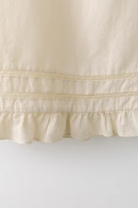 2-5 YEARS / LIMITED EDITION LINEN COTTON TUNIC DRESS