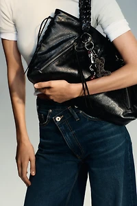 FRINGED TOTE BAG