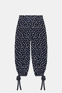 ZW COLLECTION POLKA DOT BALLOON PANTS