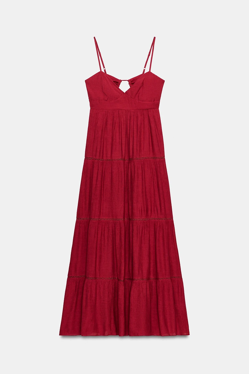 LONG STRAPPY DRESS