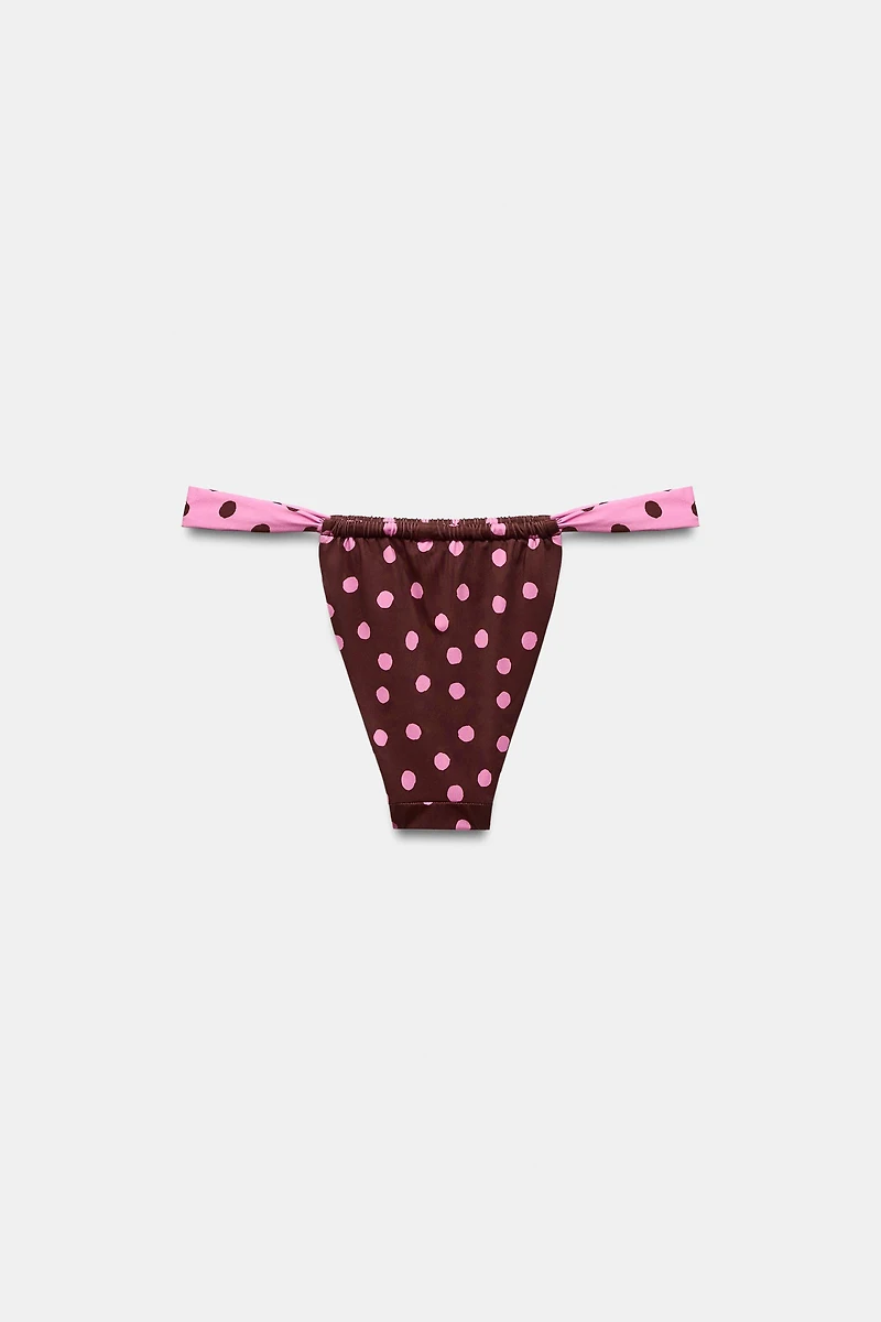 POLKA DOT BIKINI BOTTOMS