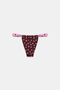 POLKA DOT BIKINI BOTTOMS