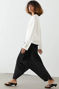 100% mercerised cotton knit sweater