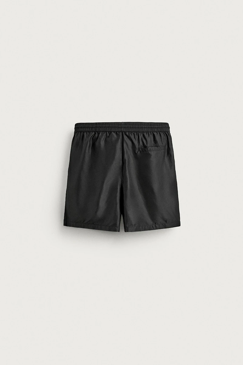 AARON LEVINE X ZARA MID-LENGTH SWIM SHORTS
