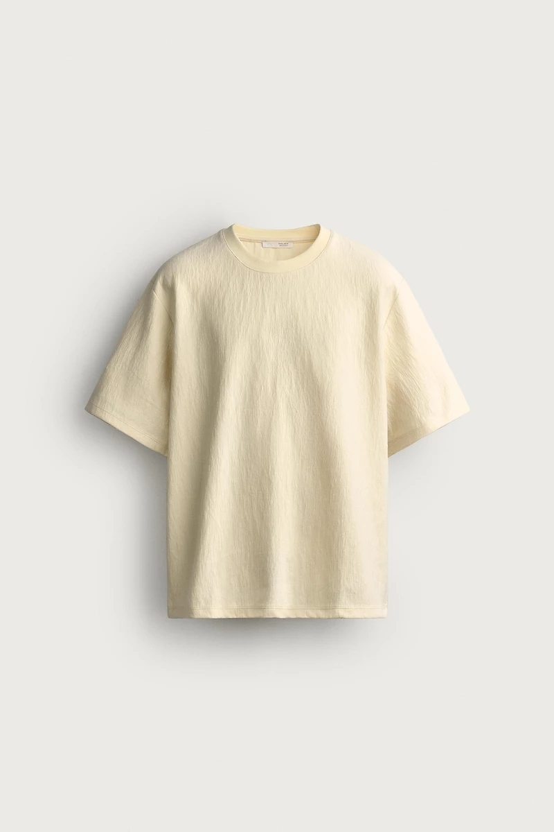 T-SHIRT RELAXED STRUCTURÉ