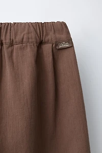 STRAIGHT LEG PANTS WITH POCKETS