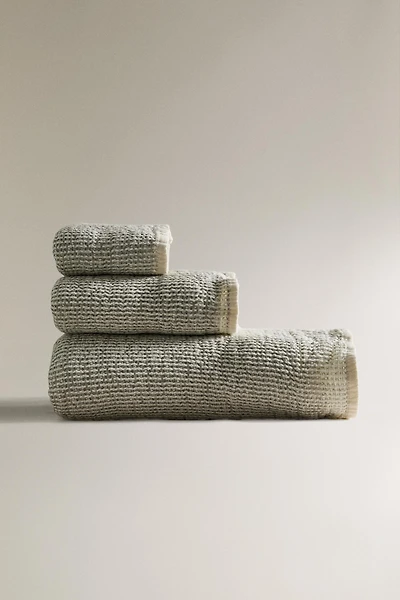 SERVIETTE DE BAIN MINIWAFFLE