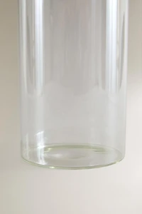 BOROSILICATE GLASS STORAGE JAR